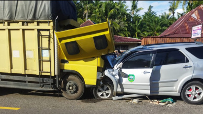 Angka Kecelakaan Lalu Lintas Selama Libur Lebaran Meningkat di Sumatera Barat