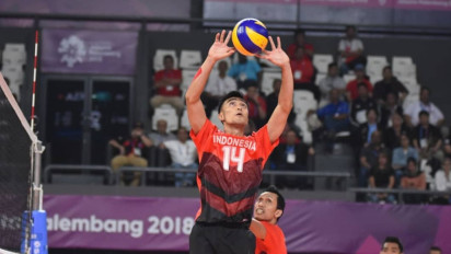 Potret Atlet Voli Tampan Nizar Zulfikar, Setter Andalan Timnas Indonesia di SEA Games 2023