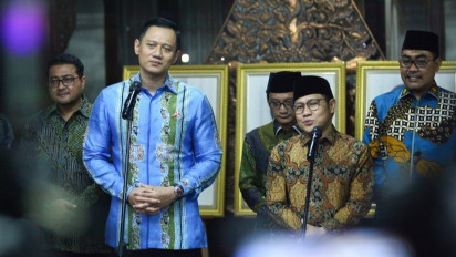 AHY dan Cak Imin Bicara Empat Mata, Bahas Koalisi Besar