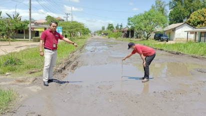 Ombudsman Lampung Tindak Lanjuti 6 Laporan Warga Terkait Jalan Rusak
