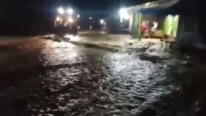 Sungai Babahrot Meluap, Dua Desa Terendam Banjir di Aceh Barat Daya