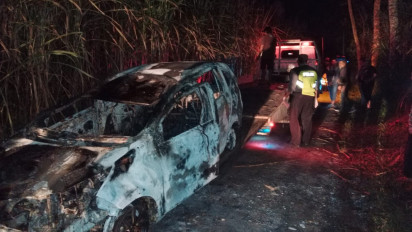 Diduga Rekayasa Kecelakaan Tunggal, Polisi Ungkap Identitas Sebenarnya Pengemudi Calya Yang Tewas Terpanggang