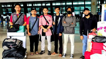 6 Mahasiswa Penyintas Sudan Asal Kepri Dijemput Pulang ke Kampung Halaman