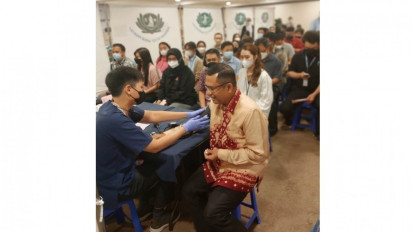 Saleh Husin: Ayo Ikutan Donor Darah!