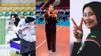 3 Bidadari Voli Indonesia di SEA Games 2023, Wajahnya Meneduhkan