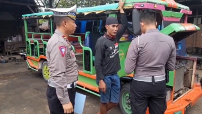 Pasca Peristiwa Kecelakaan, Polisi di Blora Larang Odong-Odong Beroperasi di Jalan Raya