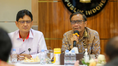 Mahfud MD Blak-blakan sebut Presiden sudah Kirim Surpres RUU Perampasan Aset ke DPR