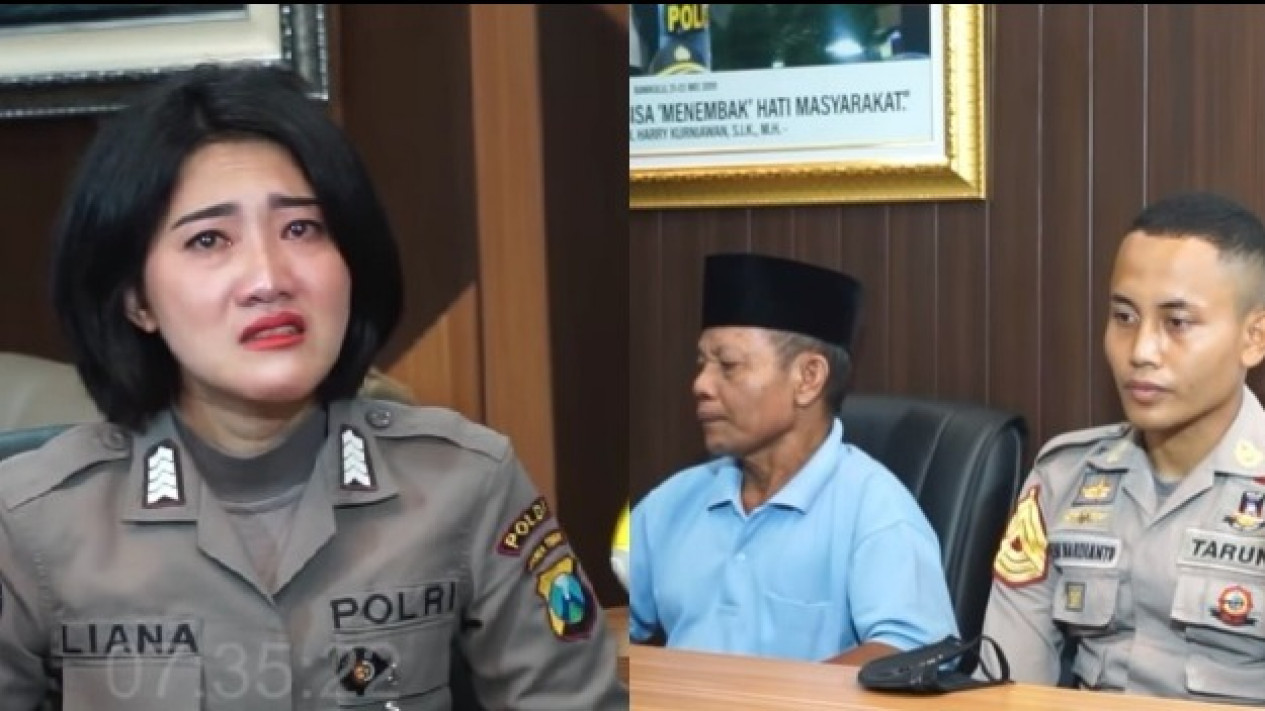 Polwan Cantik Ini Sampai Menangis, Tak Tahan Saat Dengar Kisah Haru Anak Penjual Tahu Masuk Akpol, Ternyata Dulunya Sampai...
            - galeri foto