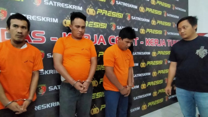 Timsus Jatanras Satreskrim Polrestabes Medan Bekuk Empat Pelaku Pencurian Pecah Kaca Mobil, Satu Pelaku Didor