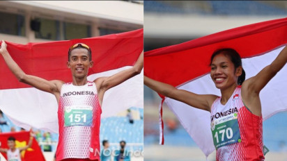 Indonesia Tambah 2 Medali Emas dari Atletik, Agus Prayogo dan Odekta Elvina Jadi Bintang