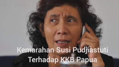 Viral, Rekaman Suara Susi Pudjiastuti Marah ke KKB: Saya Bom Semuanya Sendiri!