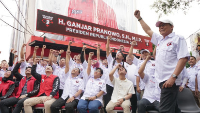 Sahabat Ganjar Resmikan Posko Pemenangan di Kebayoran Baru