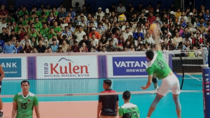 Voli Putra Indonesia Sapu Bersih Babak Penyisihan SEA Games, Pastikan Tiket ke Semifinal Usai Taklukan Tuan Rumah