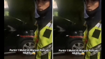 Viral! Hati-Hati Parkir di Tempat Ini,  Baru 5 Menit Bayar Rp40 Ribu