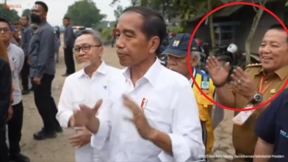 Horee! Momen “Happy” Gubernur Lampung Saat Jokowi Ambil Alih Perbaikan Jalan Rusak oleh Pemerintah Pusat