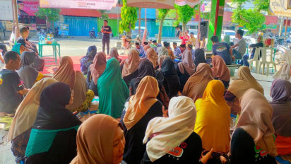 Kompak Bertahan, Pedagang Pasar Tradisional Kota Bojonegoro Gelar Doa Bersama