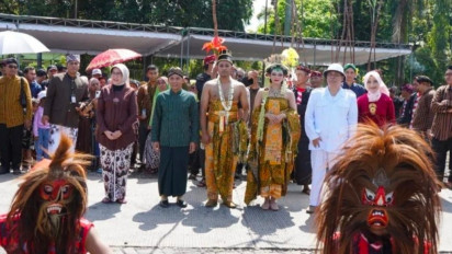 Tradisi Ritual Manten Tebu Ramaikan Event Loemadjang Mbiyen 3, Ini Makna dan Tujuannya