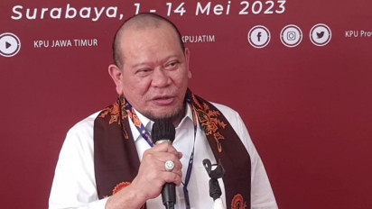 Daftar ke KPUD Jatim sebagai Baca DPD RI, LaNyalla Tegaskan Pentingnya Koreksi Konstitusi Hasil Amandemen