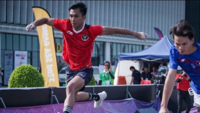 Indonesia Tambah Tiga Medali dari Obstacle Race di SEA Games 2023 Kamboja