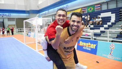 Potret Muhammad Albagir, Kiper Black Steel Manokwari yang jadi Best Goalkeeper AFF, Sempat Trash Talk Saat Adu Penalti