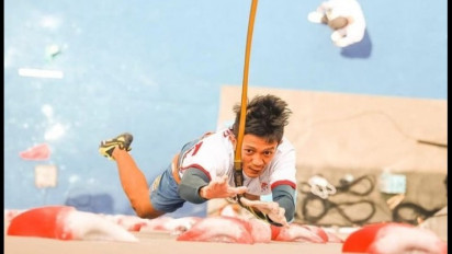 Hasil IFSC Climbing World Cup 2023 Series Jakarta: Nursamsa Raharjati Jadi Jawara Baru Panjat Tebing