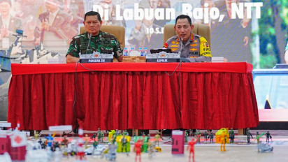 Kapolri dan Panglima Sepakat Sinergitas TNI-Polri Kunci Sukses Keamanan KTT ASEAN