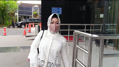 Kadinkes Lampung Reihana Penuhi Panggilan KPK Untuk Klarifikasi Harta Tak Wajar