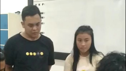 Sepasang Kekasih Ditangkap Polisi Bawa 100 Butir Pil Ekstasi