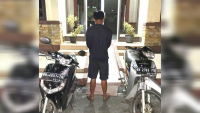 Anak Dibawah Umur di Pangkalpinang Diciduk Polisi Lakukan Aksi Pencurian Motor