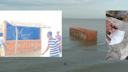 Ternyata Ini Isi Kontainer Misterius Yang Ditemukan Nelayan Terapung Di Perairan Karimun