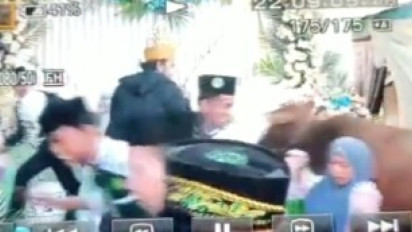 Update, Viral Sapi Mengamuk di Acara Pernikahan di Sampang, Madura, Tamu Undangan Lari Terbirit-birit