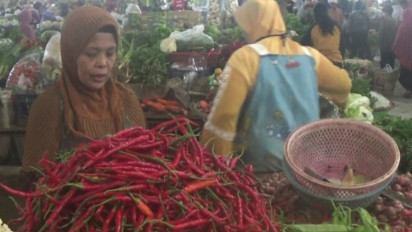 Permintaan Menurun Usai Lebaran, Harga Cabai di Kab. Semarang Berangsur Turun dan Stabil