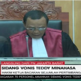 Teddy Minahasa Divonis Seumur Hidup dalam Kasus Peredaran Narkoba Jenis Sabu