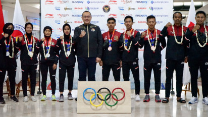 NOC Indonesia Sambut Kepulangan Obstacle Race usai Bawa Medali SEA Games 2023
