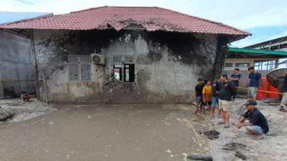 Semburan Lumpur Panas Terjadi di Pondok Pesantren Jungkat Kalbar