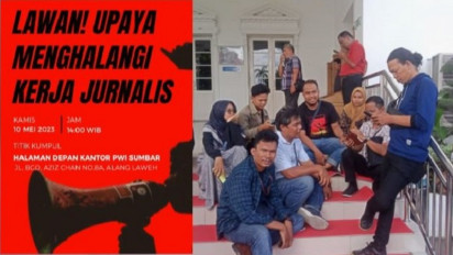 Diusir saat Pelantikan Wawako Padang, Empat Organisasi Pers di Sumbar Keluarkan Pernyataan SIkap