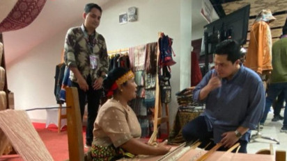 Kenalkan UMKM RI di SME's Hub, Menteri BUMN Katakan Ini