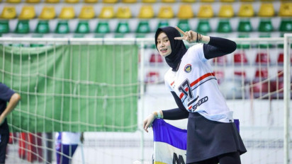 Wilda Nurfadhilah Jadi Sorotan Voli Dunia, Atlet Voli Pertama yang Berhijab dalam Sejarah di Ajang SEA Games 