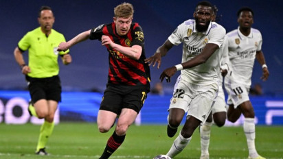 Hasil Liga Champions: Real Madrid Vs Man City Imbang, Gol Berkelas De Bruyne Panen Kontroversi