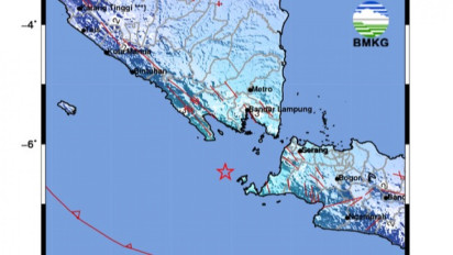 Gempa Magnitudo 5,4 Guncang Sumur Banten