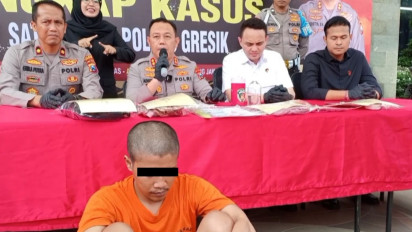 Update! Ayah Bunuh Anak Kandung di Gresik Terancam Hukuman Pidana Mati