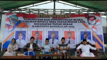 Pemkab Bangkalan Tunda Pilkades Serentak di Desa Tanah Merah Laok, Ini Kata P2KD