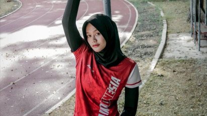 3 Fakta Menarik Wilda Nurfadhilah, Atlet Voli Cantik Indonesia Berhijab dengan Segudang Prestasi
