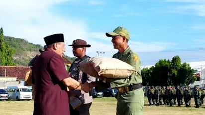 TMMD ke-116 di Kecamatan Rhee  Sumbawa Dimulai, Ini Sasarannya