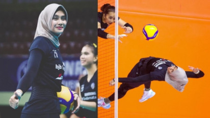Profil Atlet Voli Cantik Wilda Nurfadhilah yang Viral di SEA Games 2023 karena Berhijab hingga Dipuji Dunia