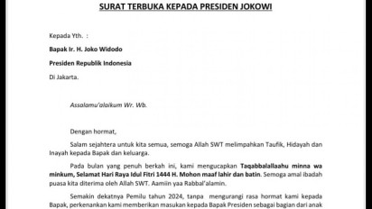Surat Terbuka Moedrick Sangidu untuk Presiden Jokowi, Singgung Demokrasi dan Keadilan
