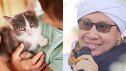 Apakah Menggendong Kucing Menyebabkan Najis Kotorannya Berpindah ke Kita? Begini Jawaban Buya Yahya