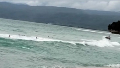 Kejuaraan Surfing Internasional Krui Pro QS5000 2023 Diikuti 215 Peserta dari 11 Negara