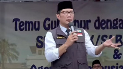 Buntut Viral Guru SMP Ngadu Pungli, Ridwan Kamil Minta Kepala BPSDM  Dinonaktifkan 