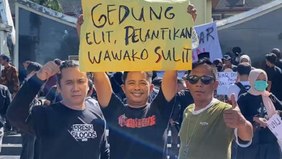 Diusir dan Dilarang Melakukan Peliputan Ratusan Jurnalis Demo Gubernur Sumbar